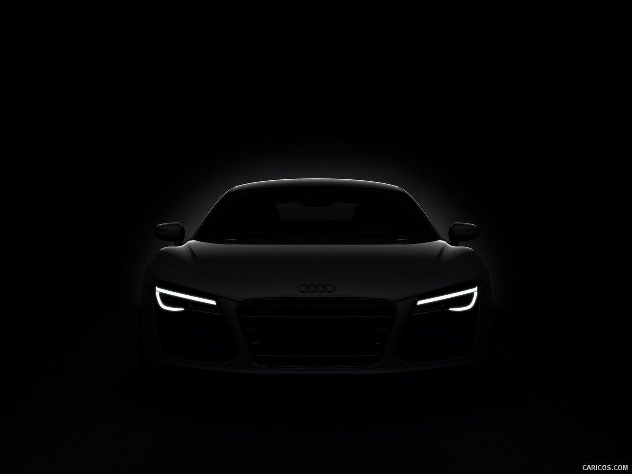 Audi R8 Led Headlights HD Wallpaper