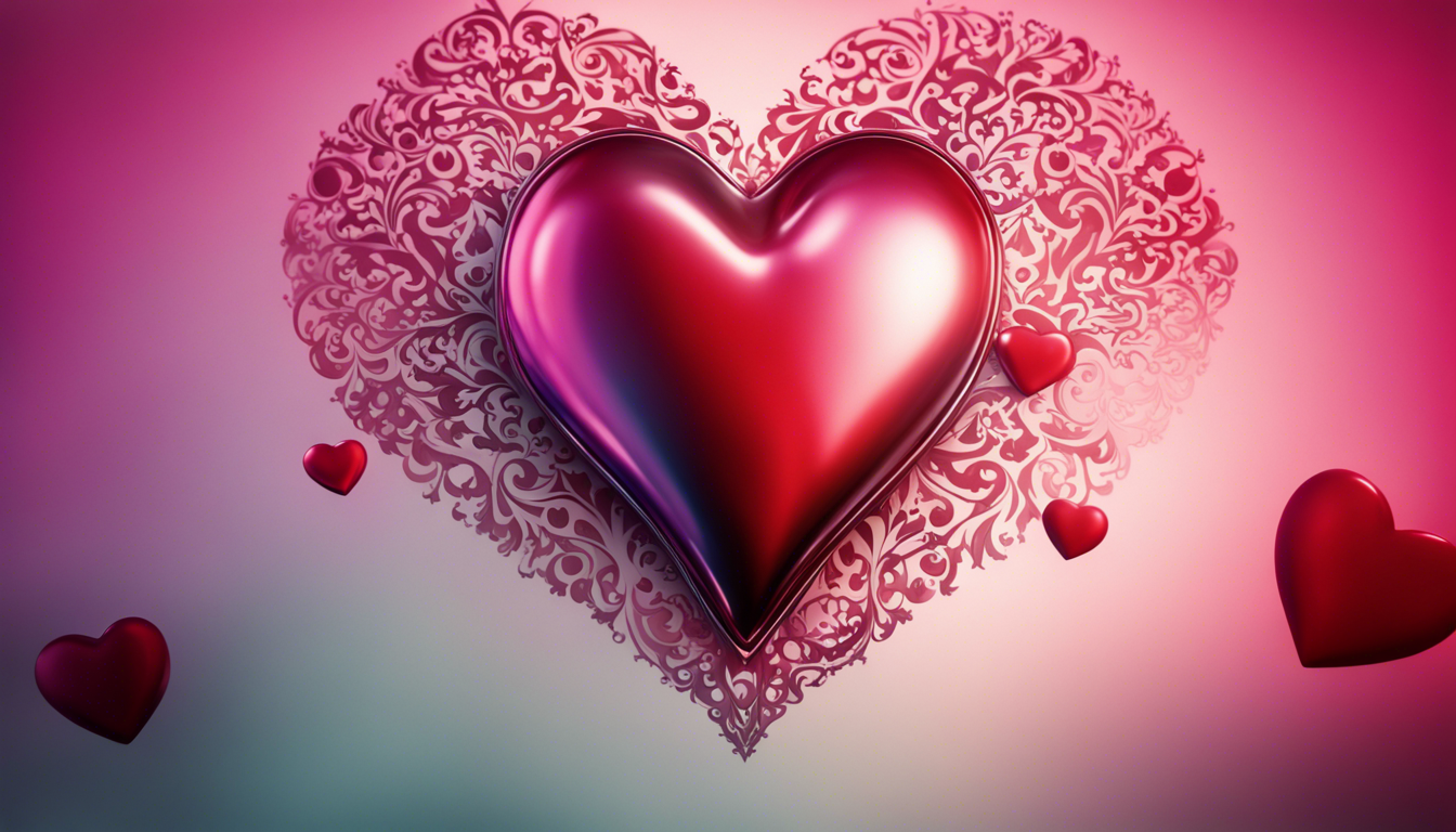 🔥 Download 3d Heart Wallpaper by @jphillips66 | 3D Heart Wallpapers ...