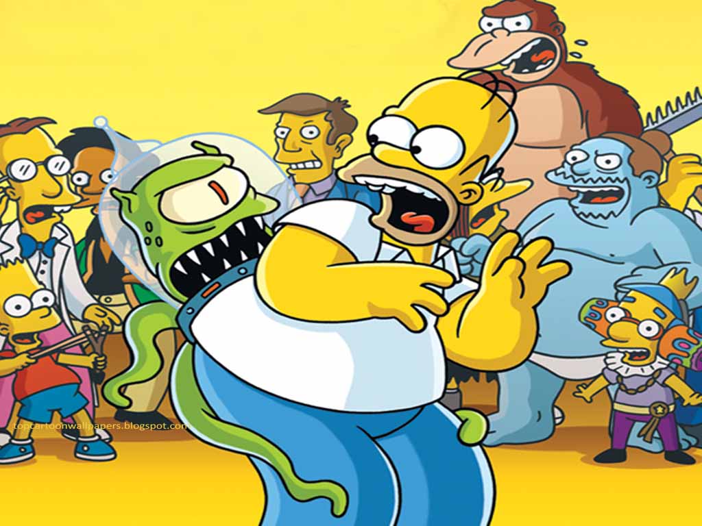 Top Cartoon Wallpaper Homer Simpson