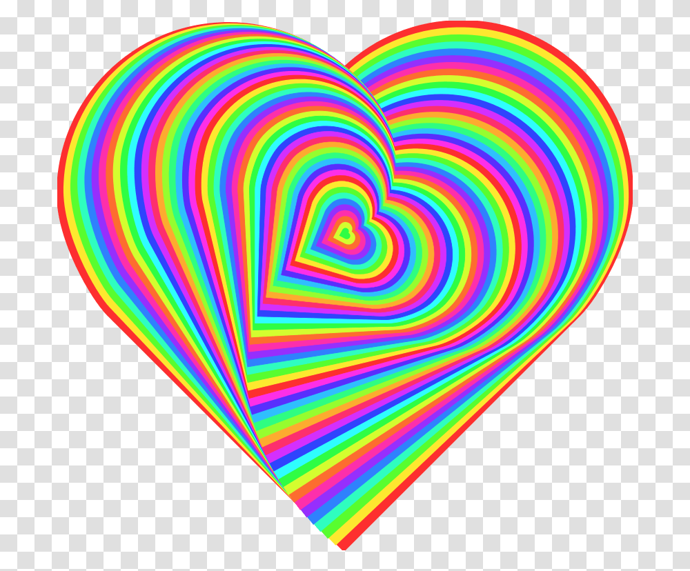 Heart Color Desktop Wallpaper Clip Art Background Rainbow