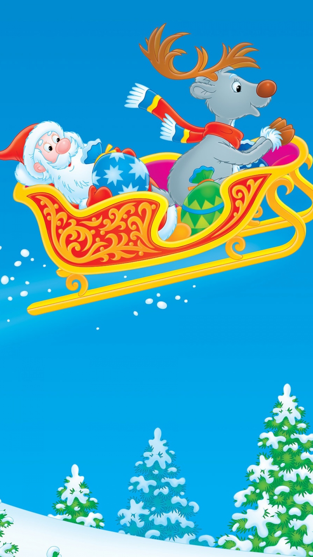 Wallpaper Weekends Christmas Wrapping For The iPhone Plus And Apple