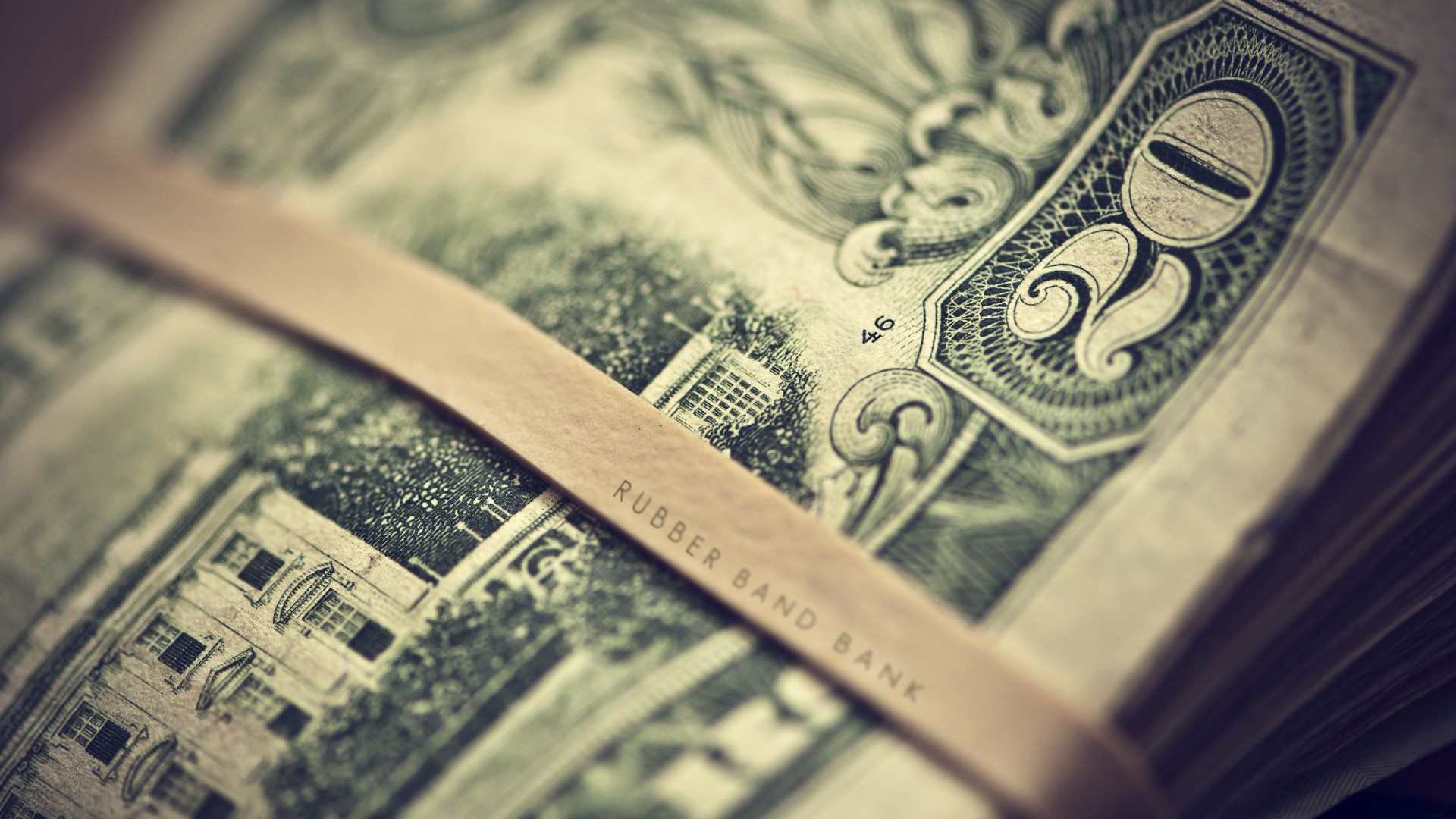 Money Close Up Dollar Gray Green Photography