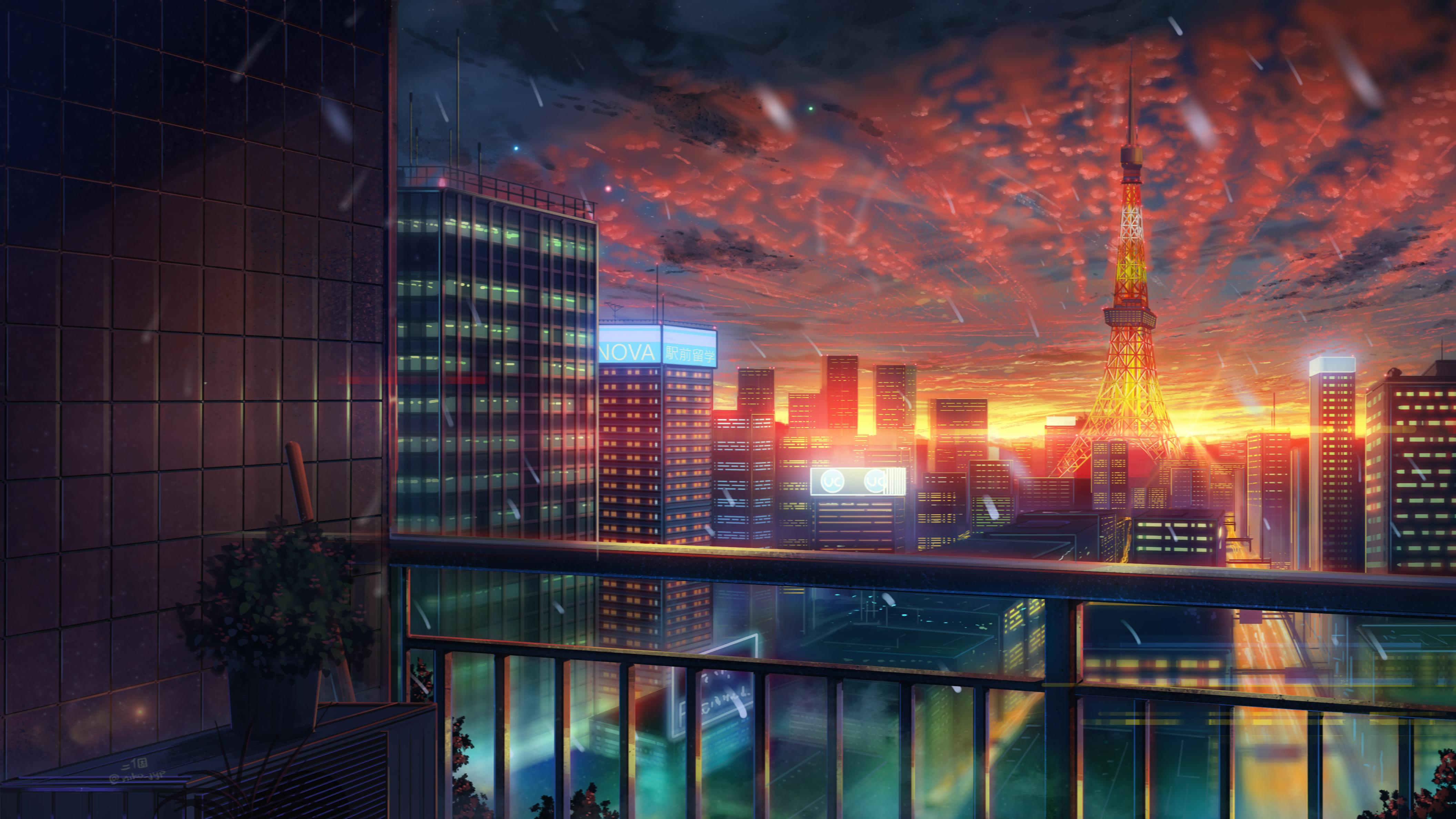 37 Anime City Wallpapers for iPhone and Android by Heidi Simmons