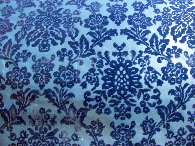 Velvet Flocked Wallpaper