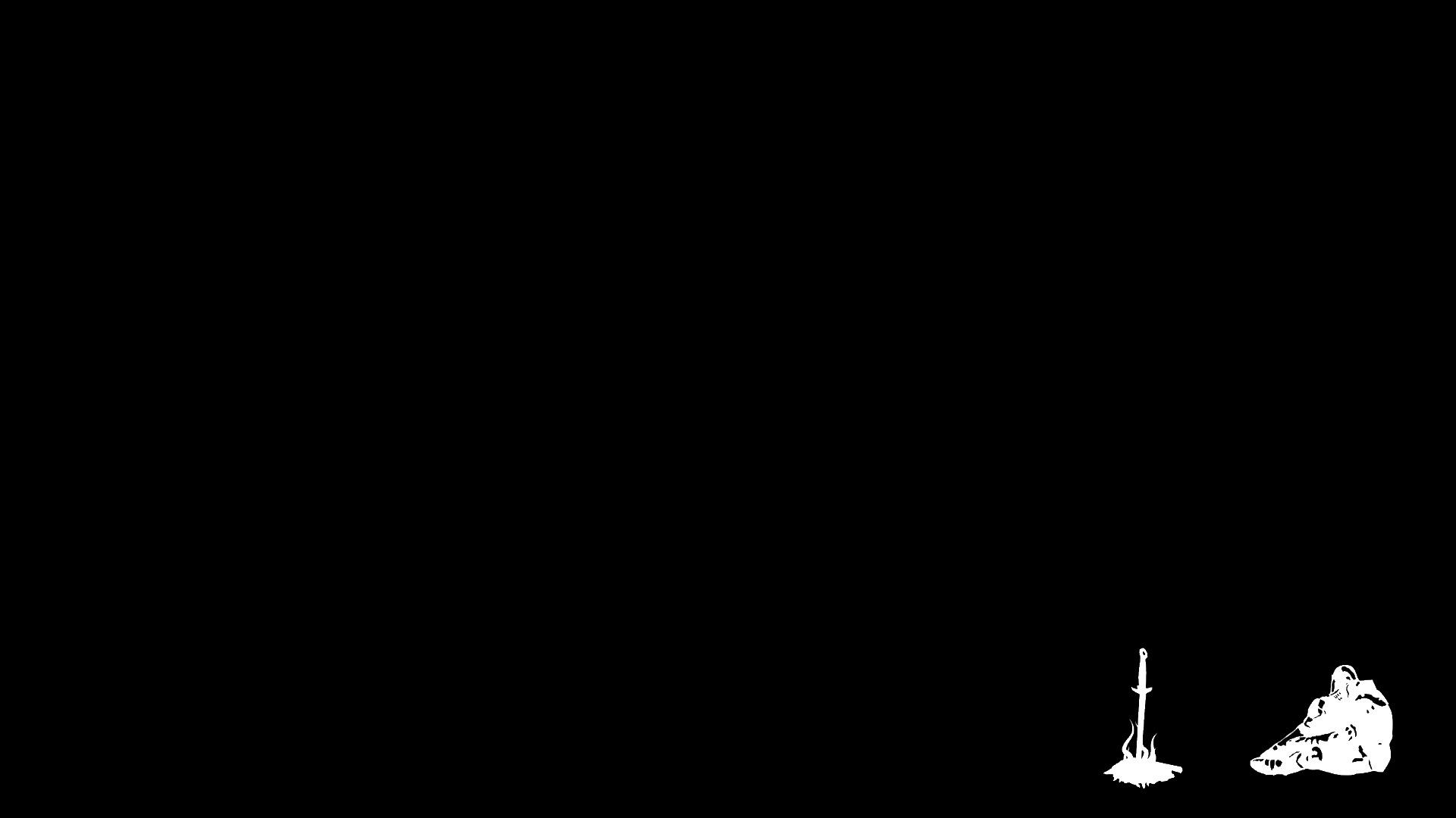Dark Minimalist Wallpaper