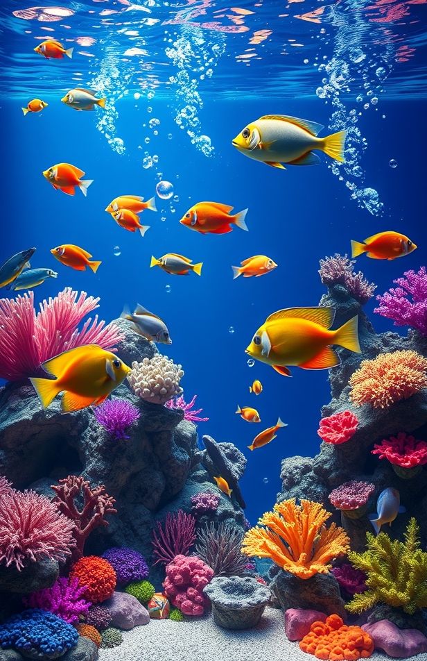 3d Live Aquarium Wallpaper