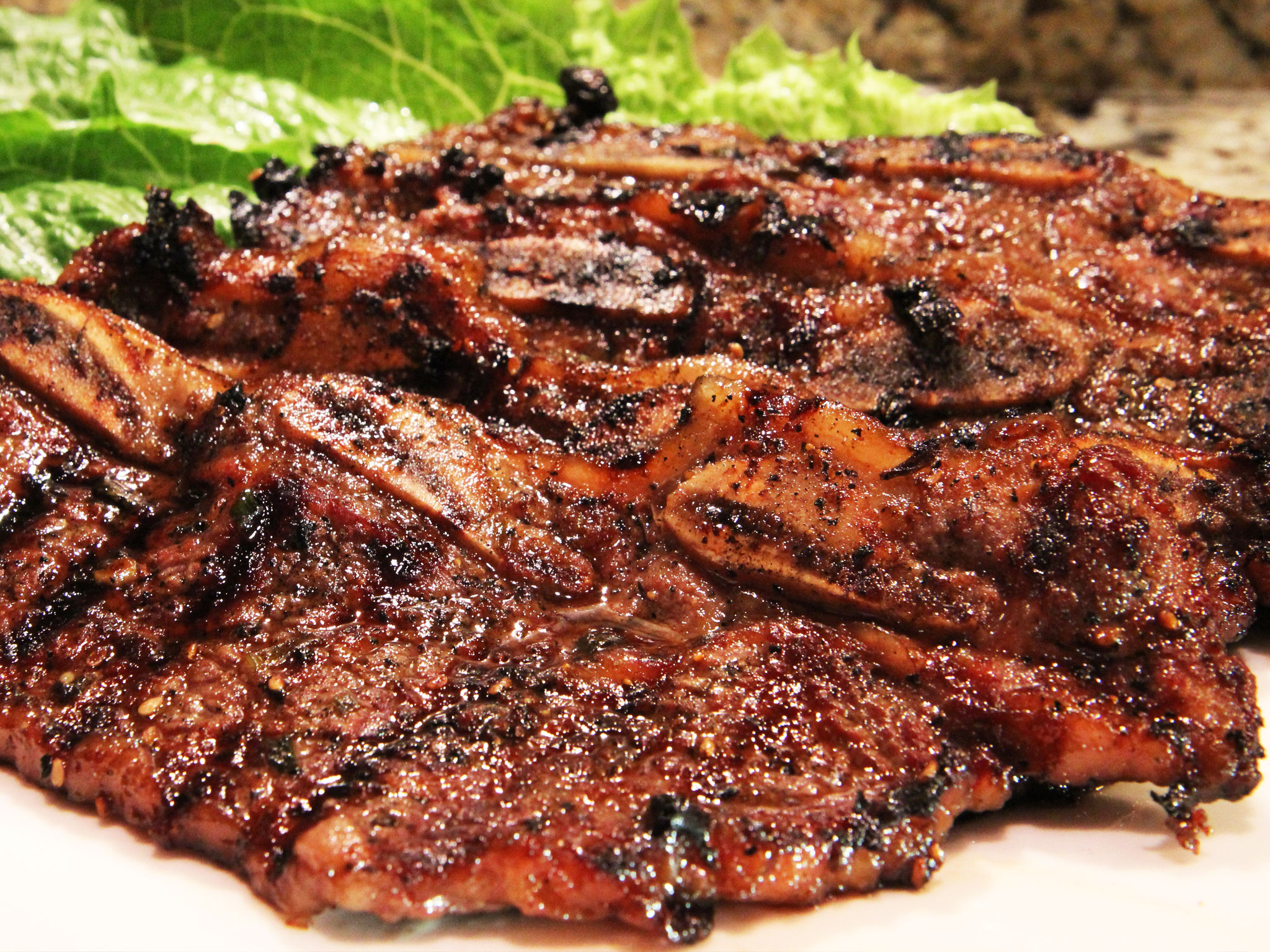 Barbecue Beef Ribs Wallpaper