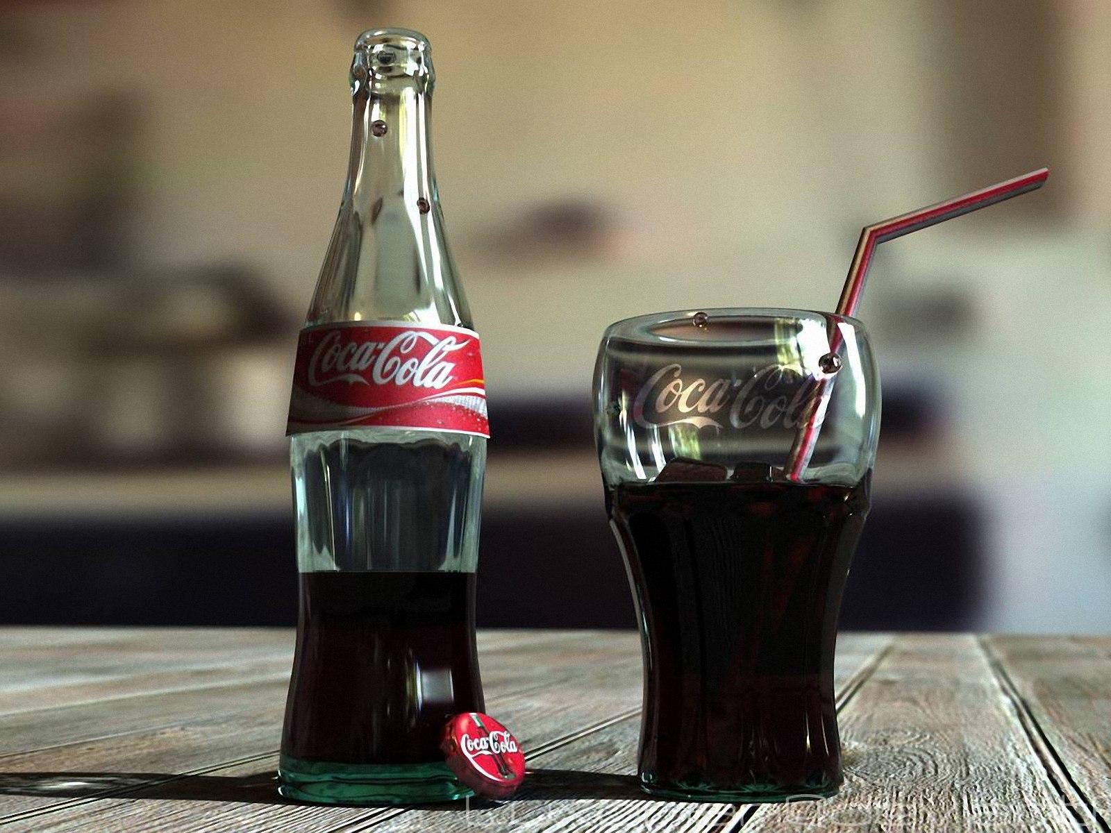 Always Coca Cola Wallpaper Stock Photos