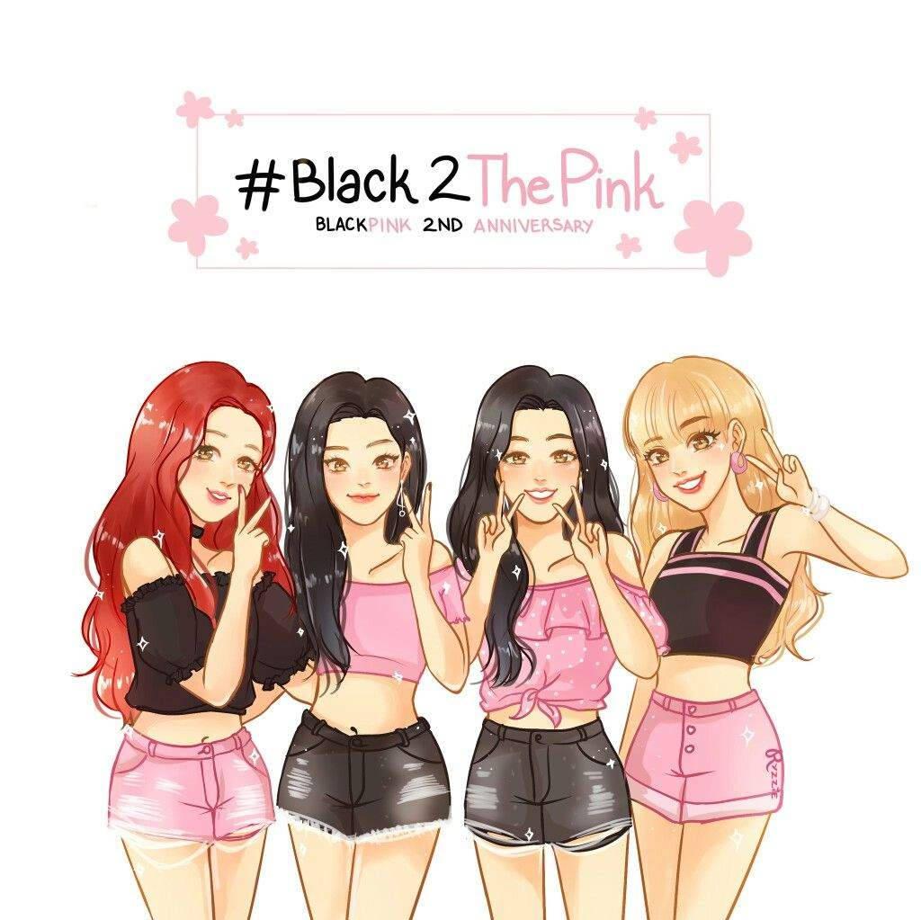Blackpink Anime Pictures Wallpaper