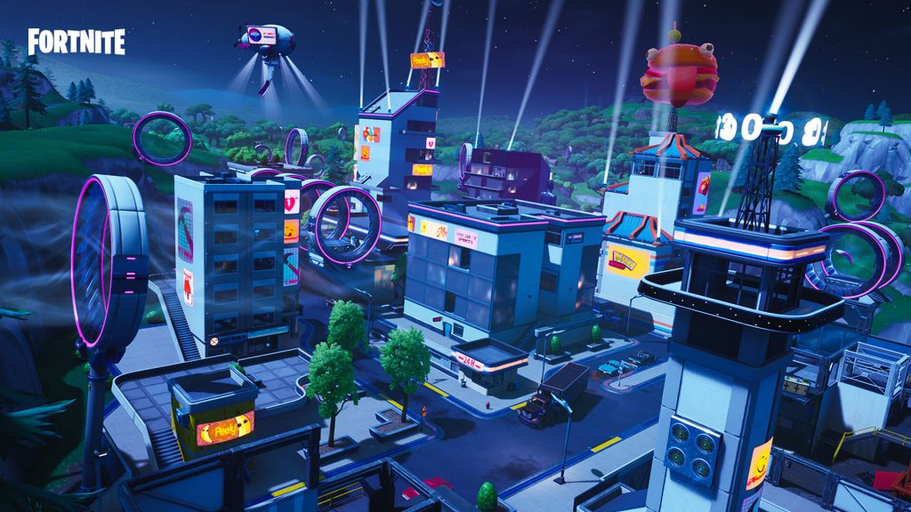 Fortnite S New Map In Season Introduces Neo Tilted And Mega Mall