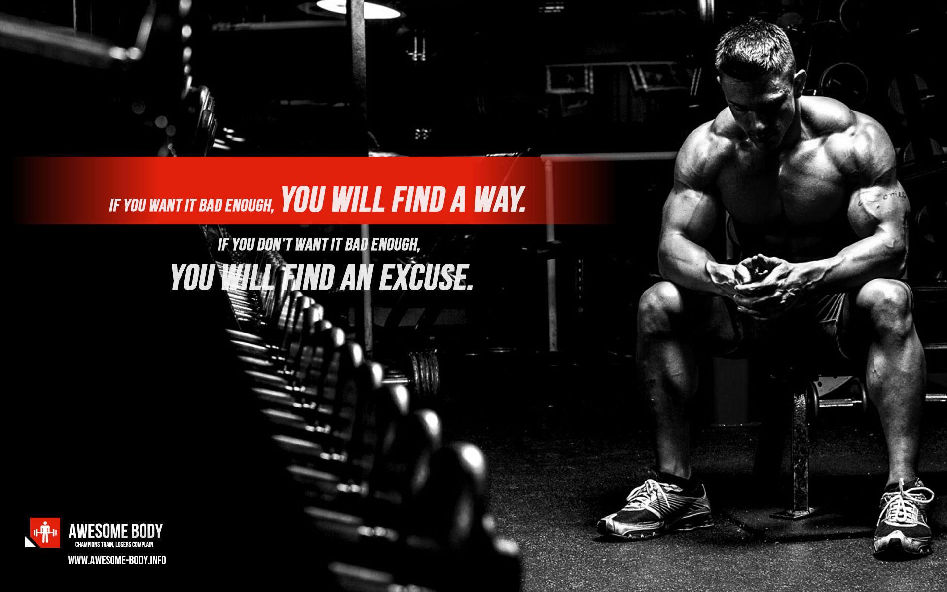 If you want it bad enough you will find a way If you dont want it 1920x1200