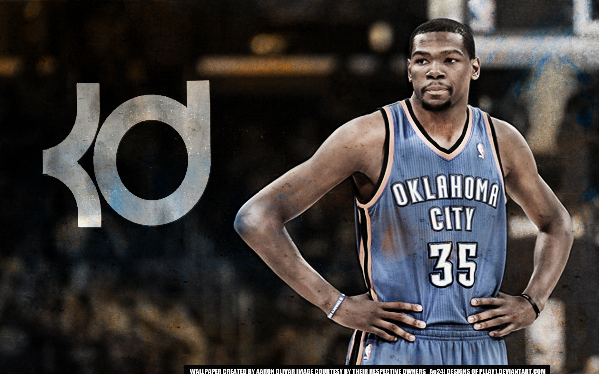 Kevin Durant Thunder Dunk Wallpaper