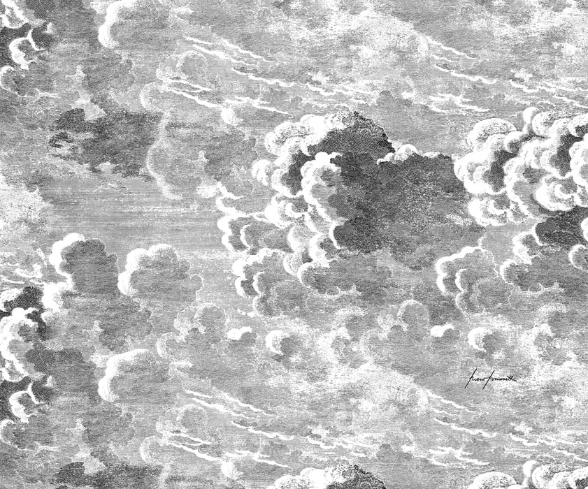 Fornasetti Clouds wallpaper Byrne Chen Pinterest
