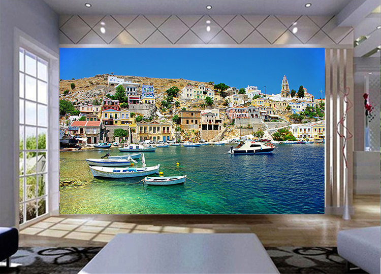 Large Mural Modern Wallpaper Photo Or Paint Print Wall Paper Roll Tv