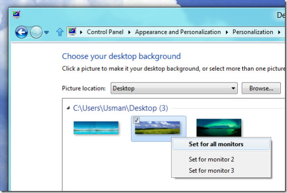 taskbar for multiple monitors windows 7