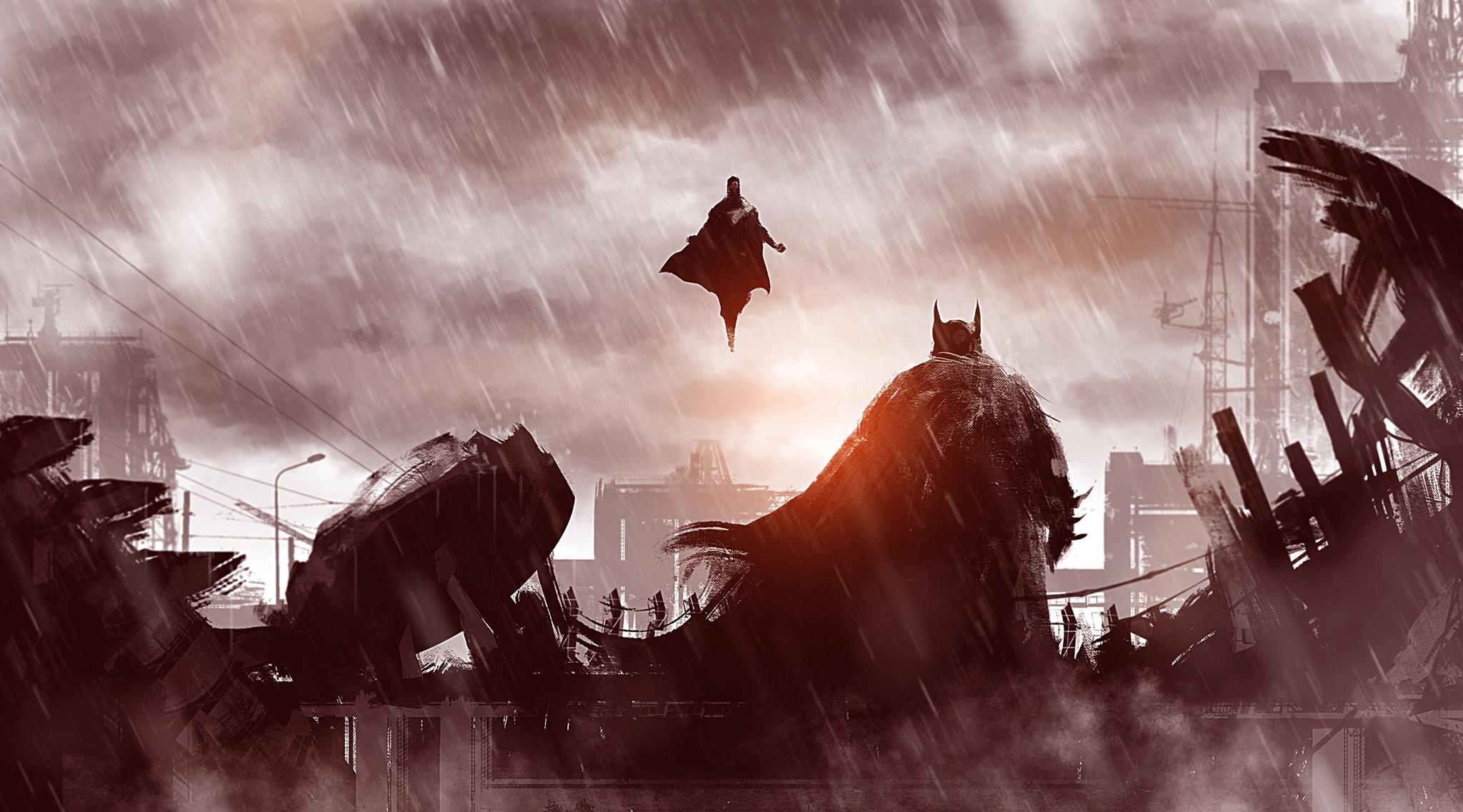 Cool Art Batman Vs Superman By Mer Tun Live For Films