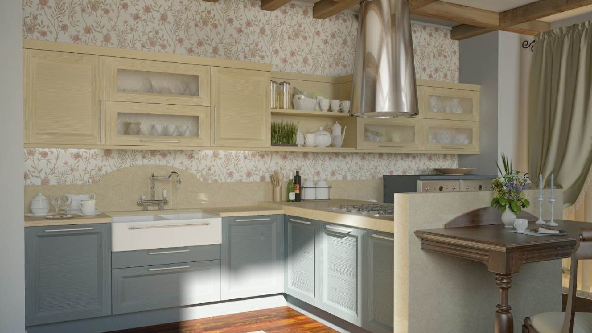 Most Beautiful Kitchen Wallpaper
