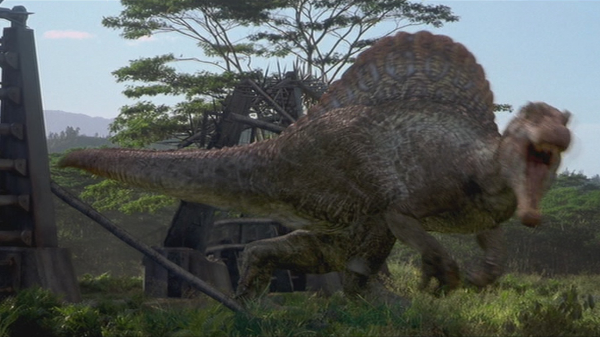Spinosaurus Park Pedia Jurassic Dinosaurs Stephen Spielberg