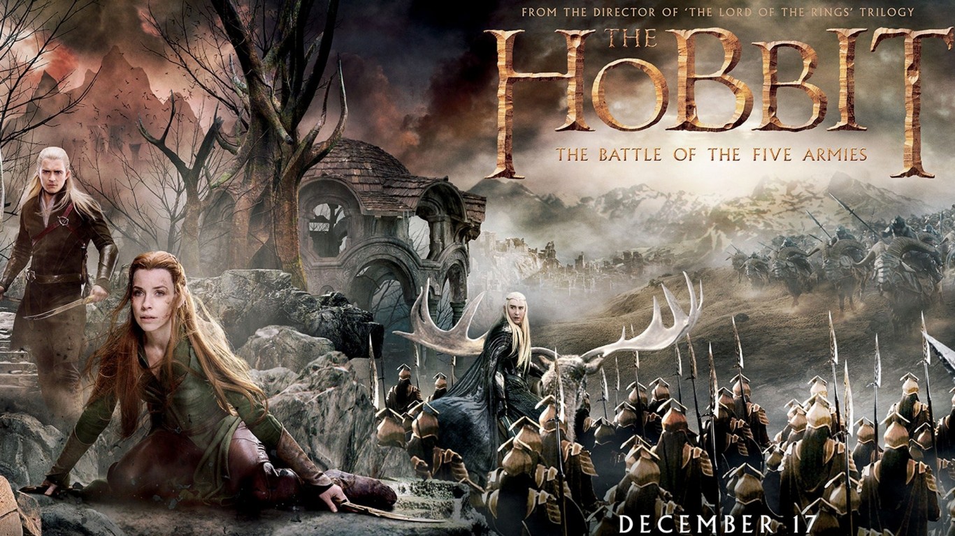 Battle Of Five Armies Movie Poster HD Wallpaper StylishHDwallpaper