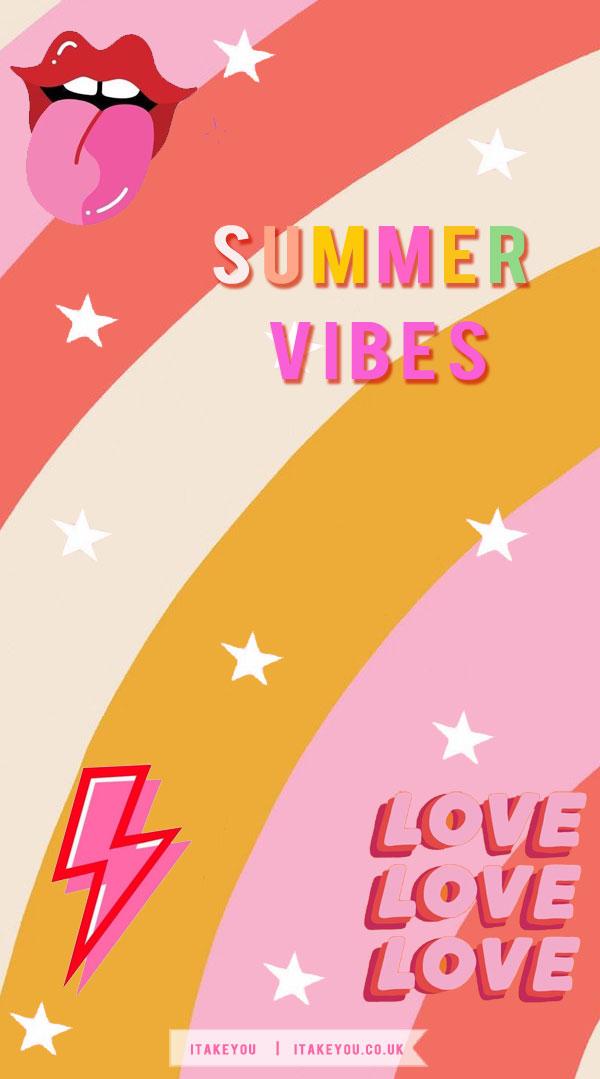 Delightful Summer Wallpaper Ideas Rainbow Preppy