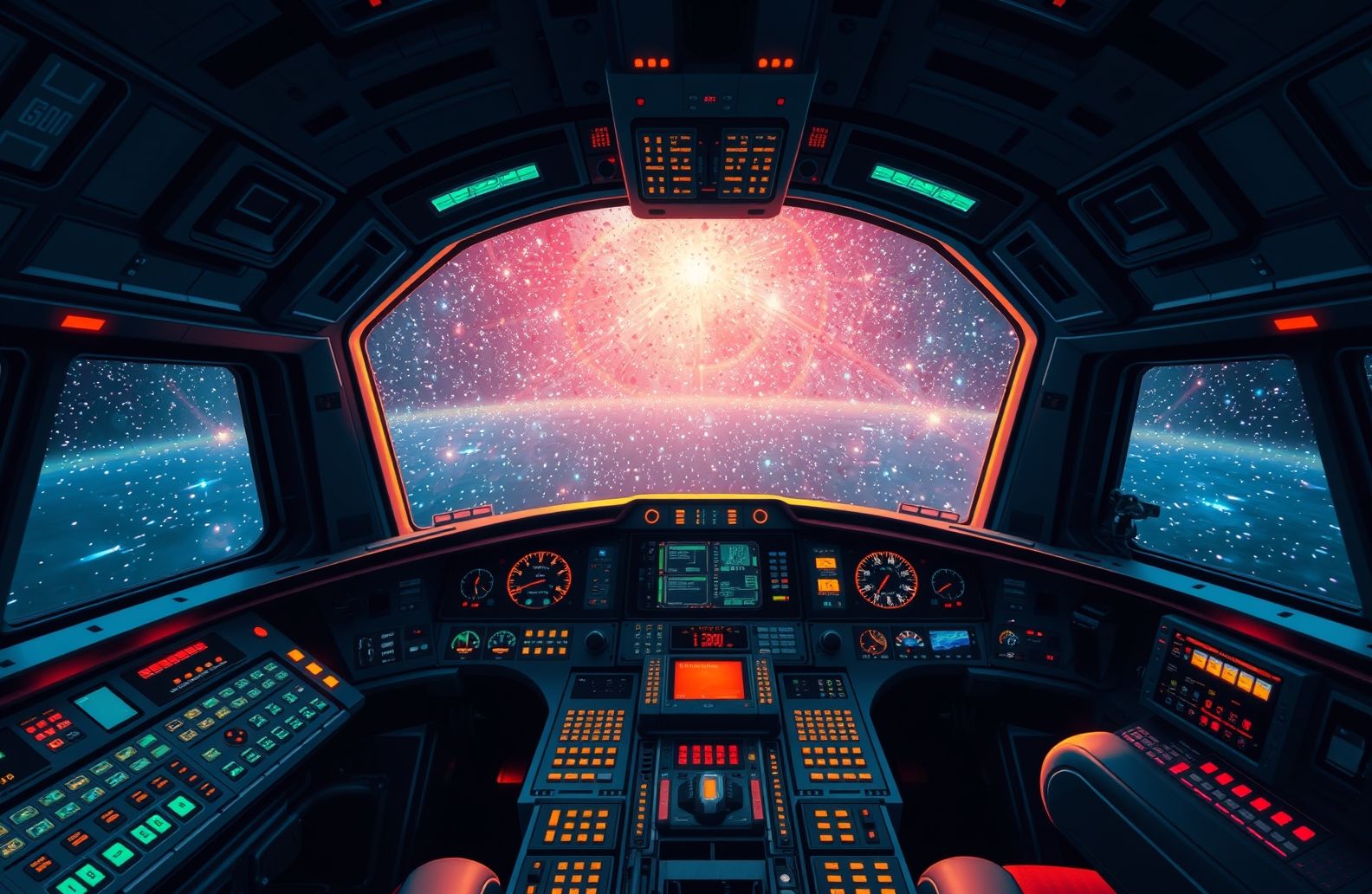 Millenium Falcon Cockpit Wallpaper