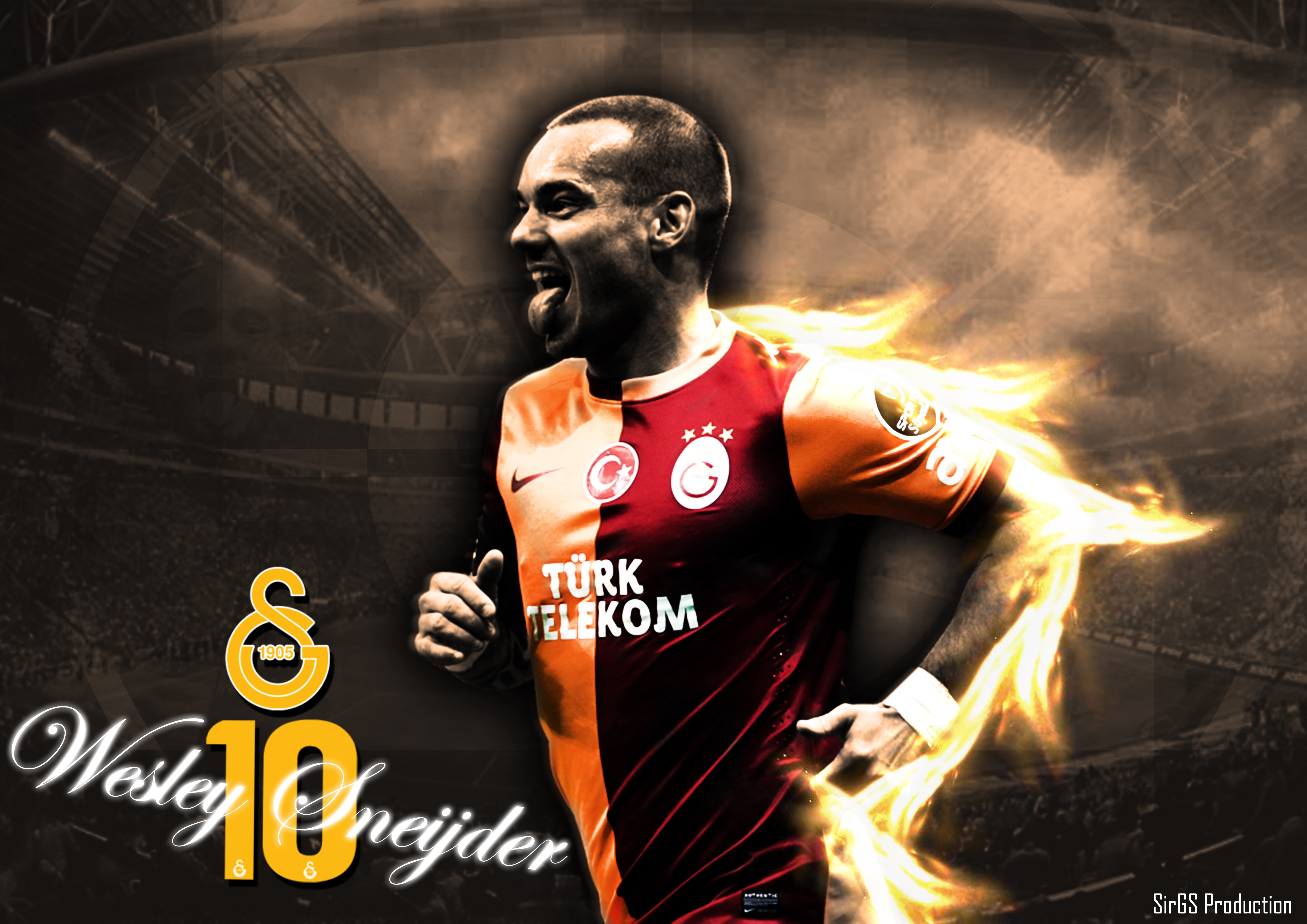 Wesley Sneijder By Sirgs