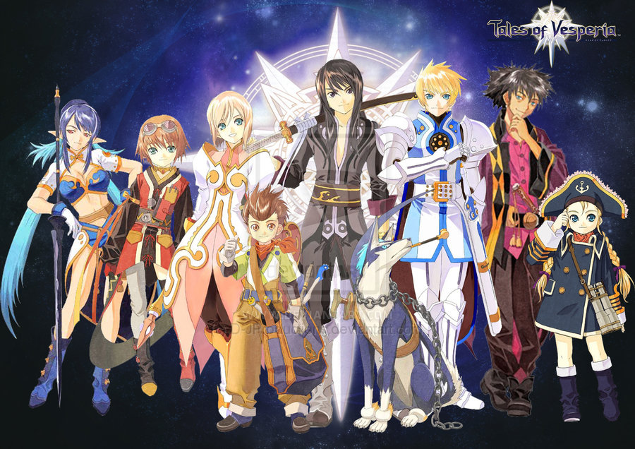 Tales Of Vesperia Ps3 Poster By D Jproductions