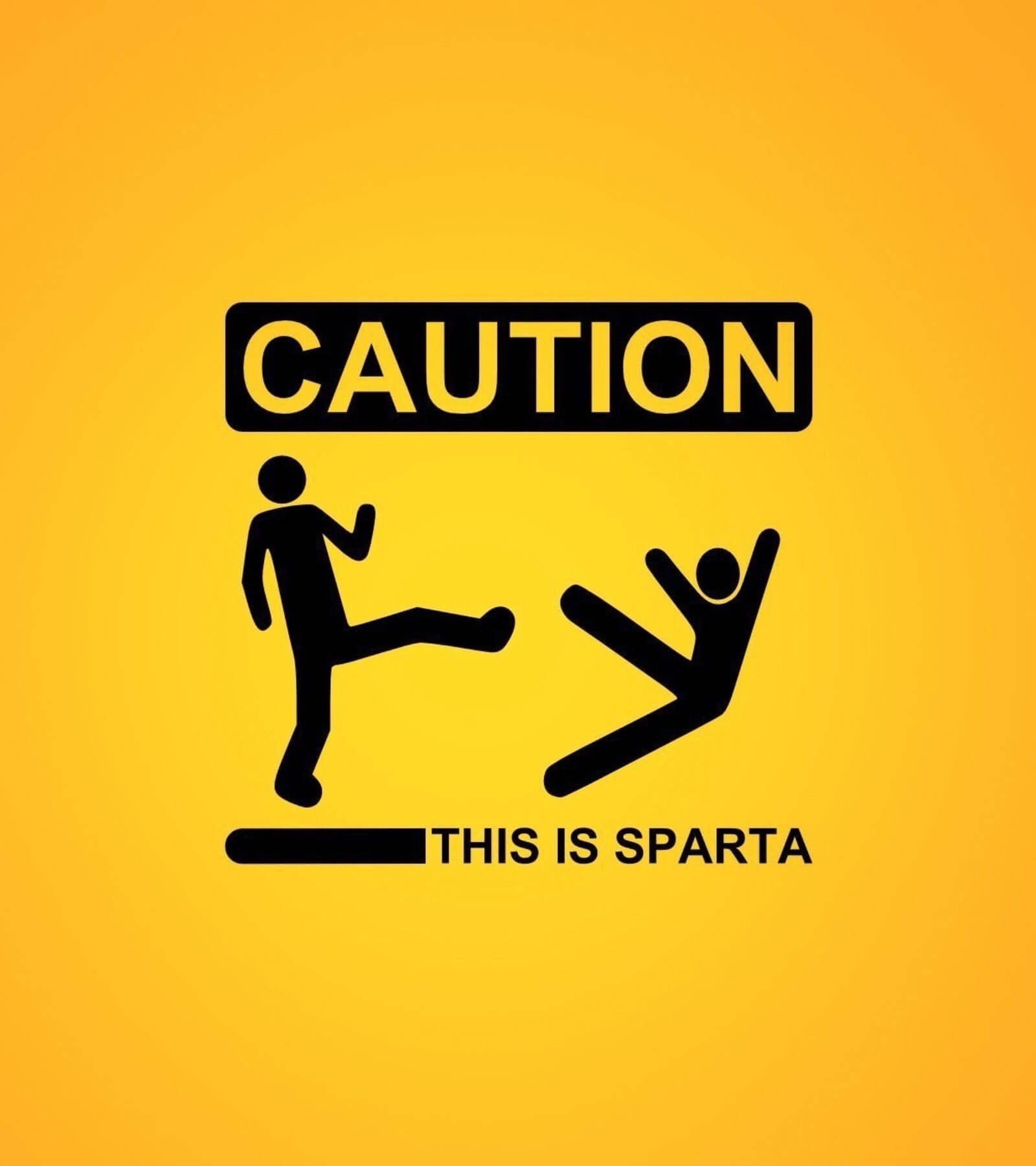 Caution This Is Sparta Wallpaper For Kindle Fire HDx Jpg