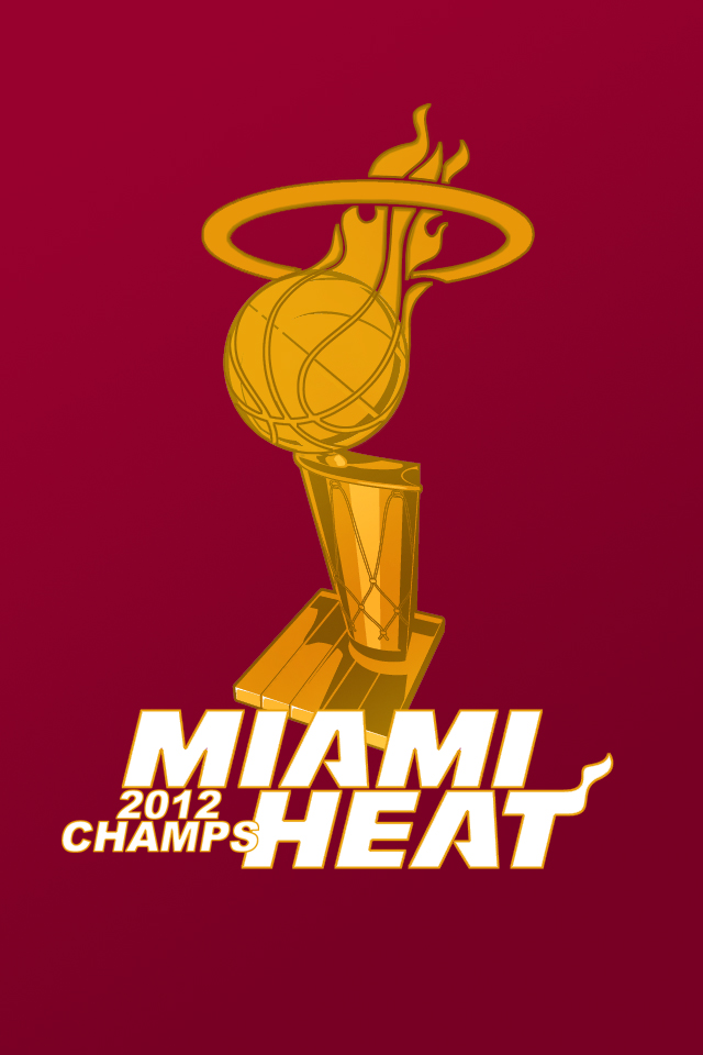 Miami Heat iPhone Wallpaper By Rhurst
