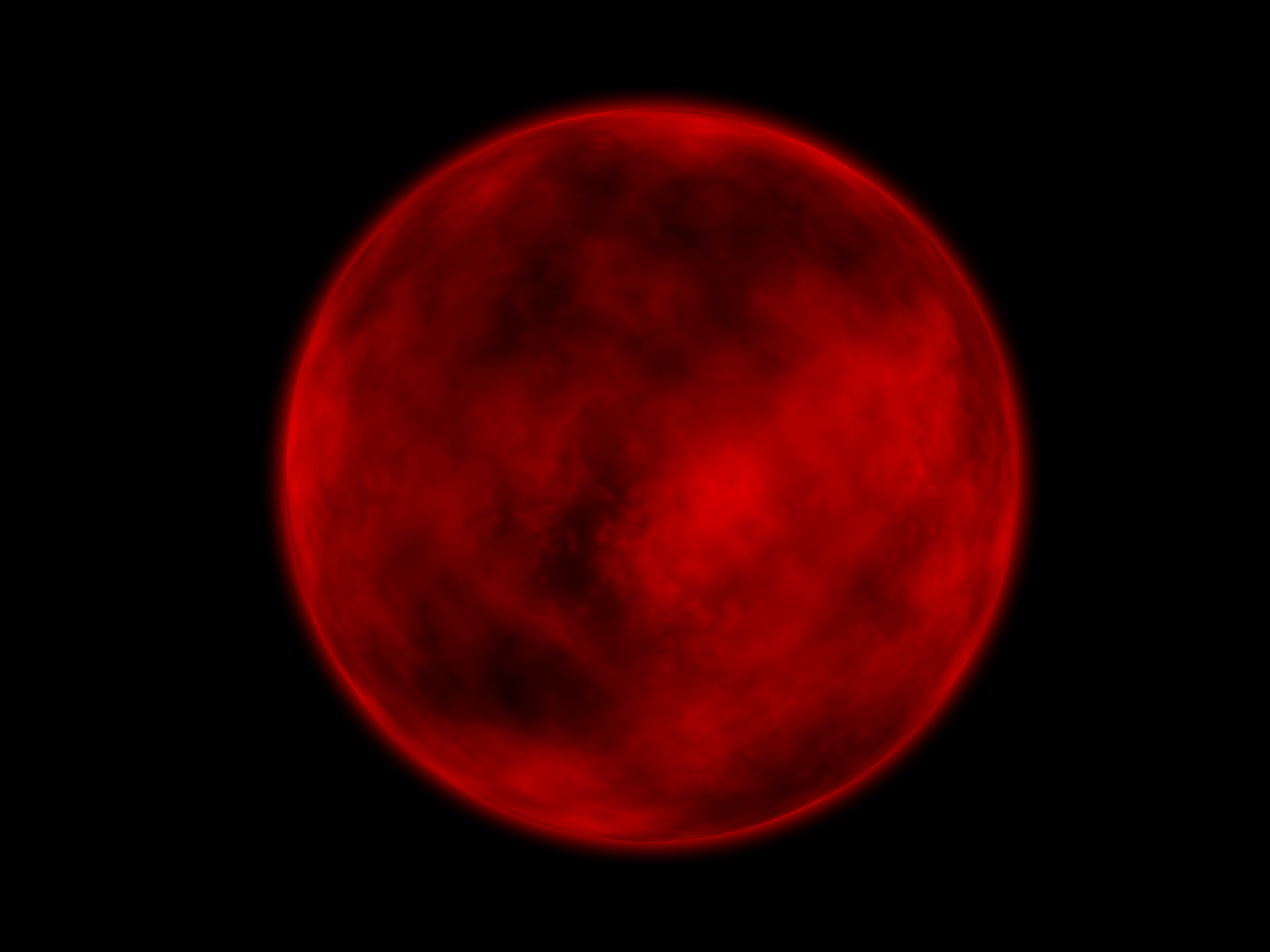 Wallpaper Full Moon Red And Black