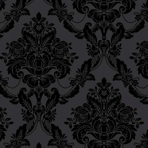 Black Wallpaper Designs Add To Your Interior Design