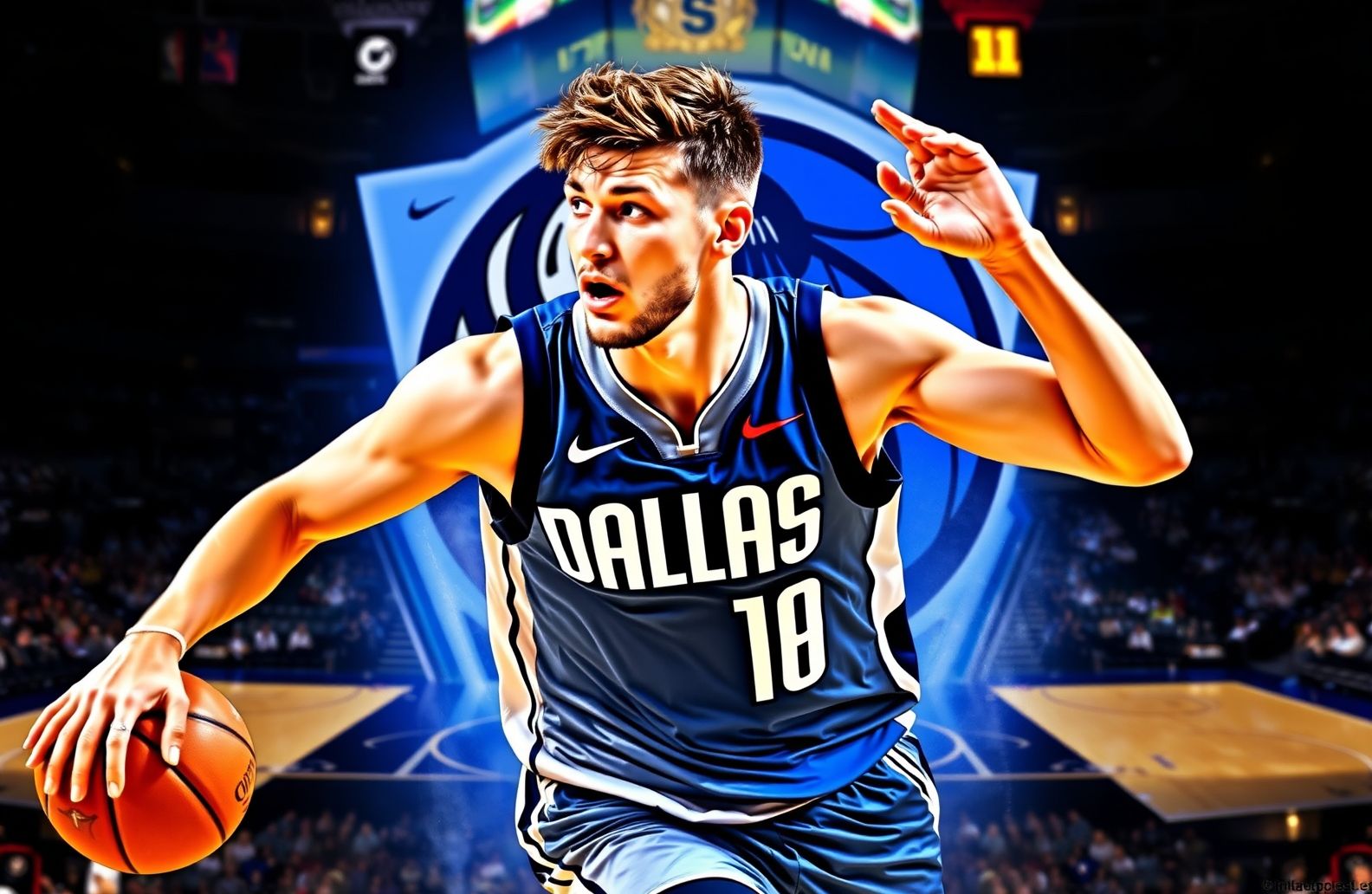 Luka Doncic Dallas Mavericks Wallpaper