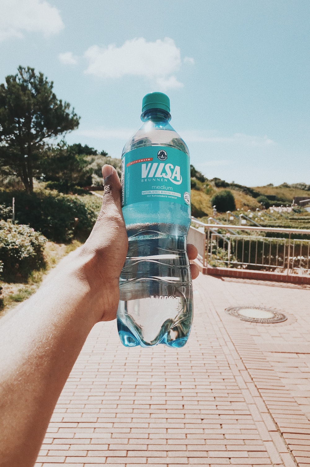 Filled Vilsa Bottle Photo Water Image