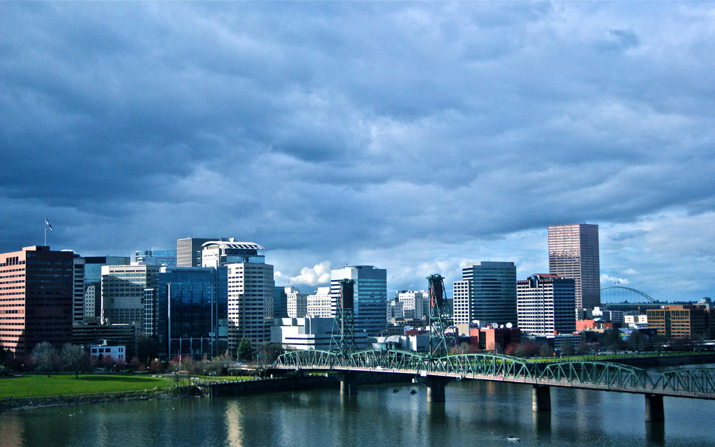 Portland Oregon Skyline 1024x640