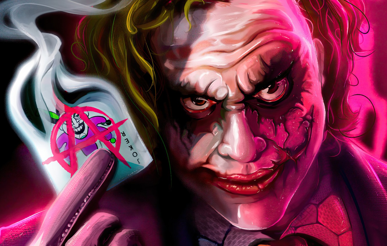Wallpaper Batman Joker Man Face Film Ic Crazy Mad