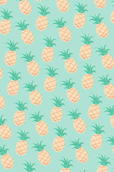 Most popular tags for this image include pineapple and wallpaper