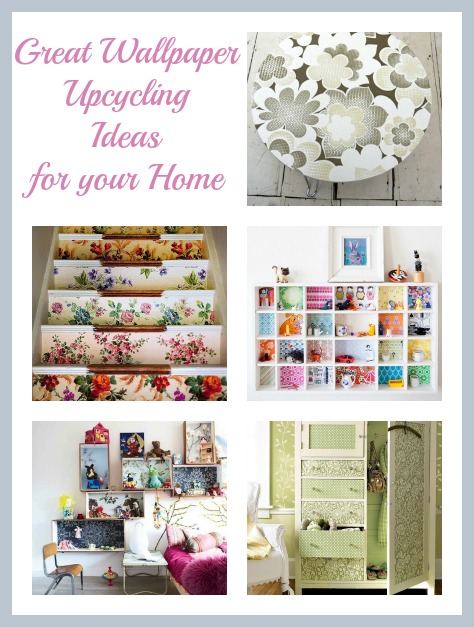 Wallpaper Upcycling Ideas for your Home   Love Chic Living