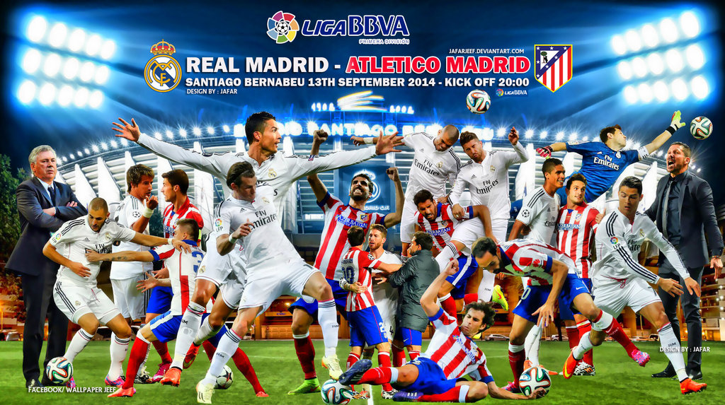 Real Madrid Atletico Wallpaper By Jafarjeef On