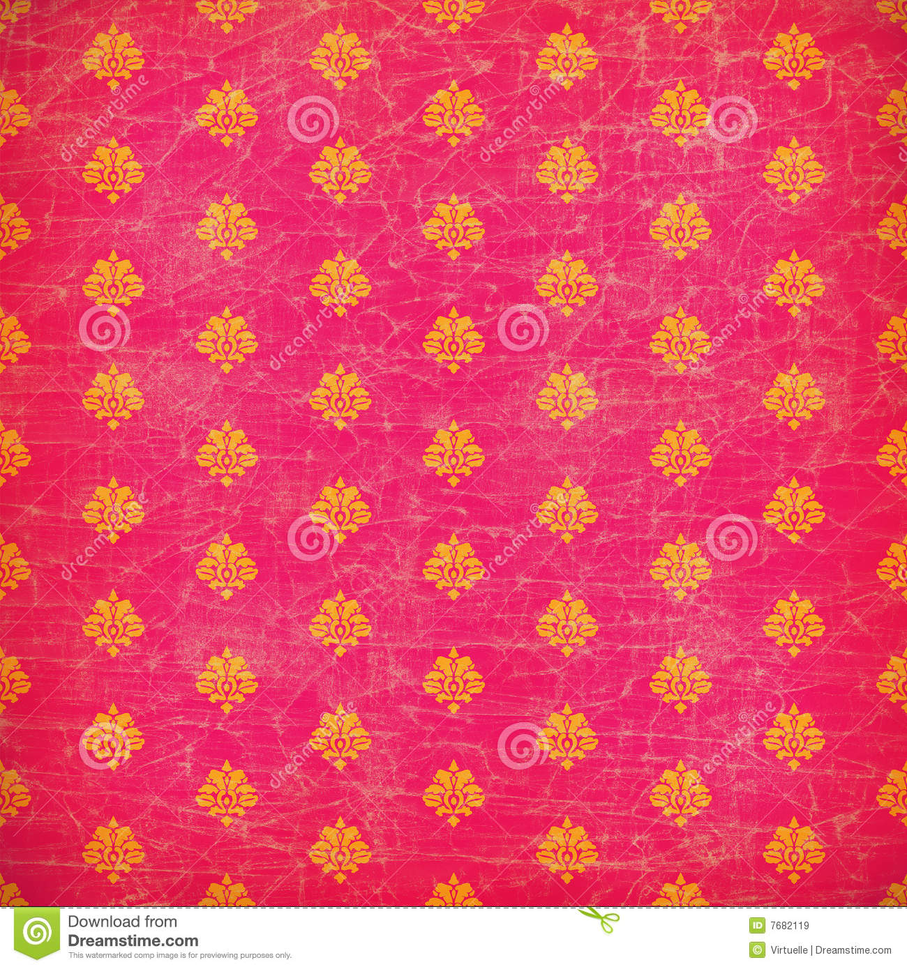 Pink Orange Wallpaper Pink and orange damask grunge