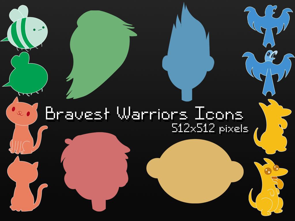 Simple Bravest Warriors Icons By Cheeseofdoom2