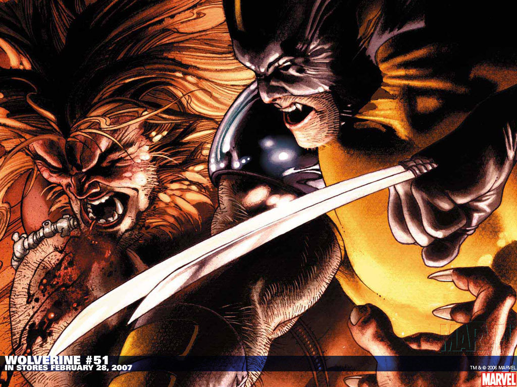 Wolverine Vs Sabretooth Wallpaper