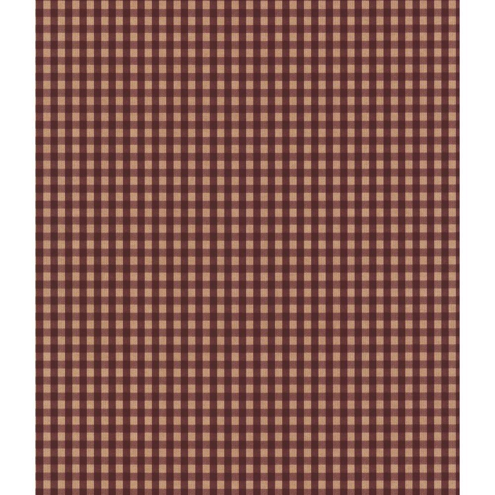 York Wallcoverings Best Of Country Gingham Wallpaper Pv5215 The