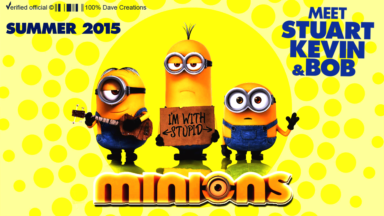 Minions By Dave Despicable Me Wallpaper