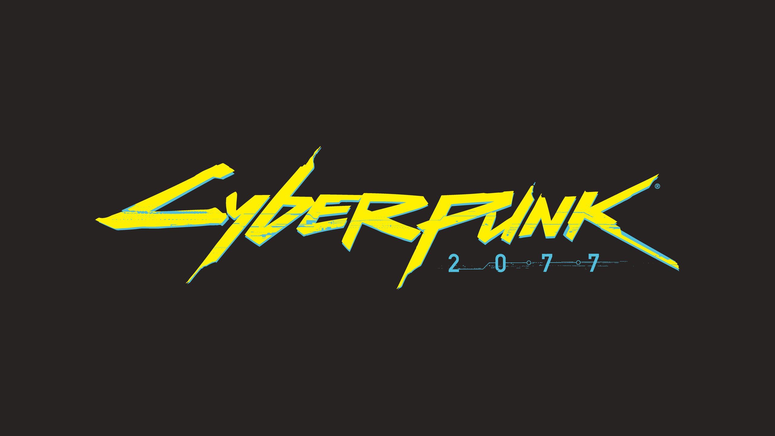 Cyberpunk Logo Wallpaper Top Background