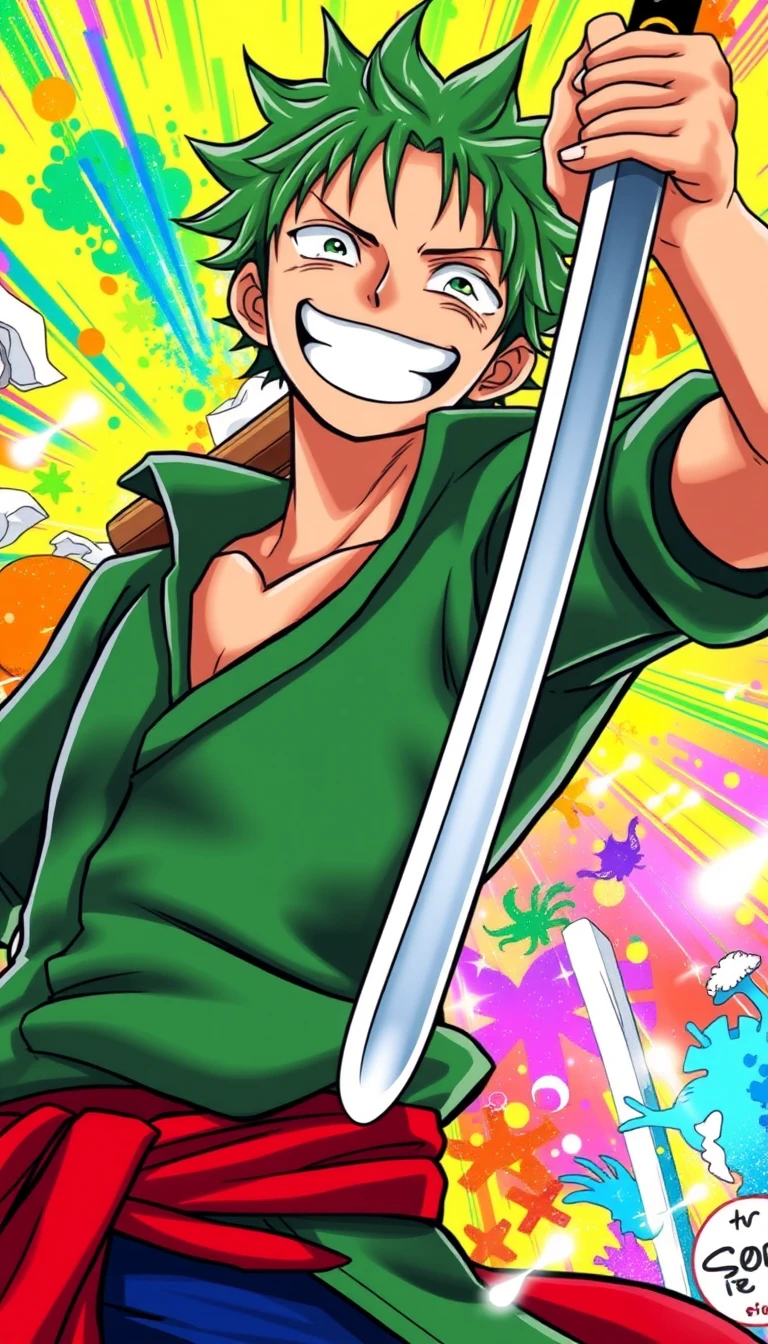Zoro Smile Wallpaper