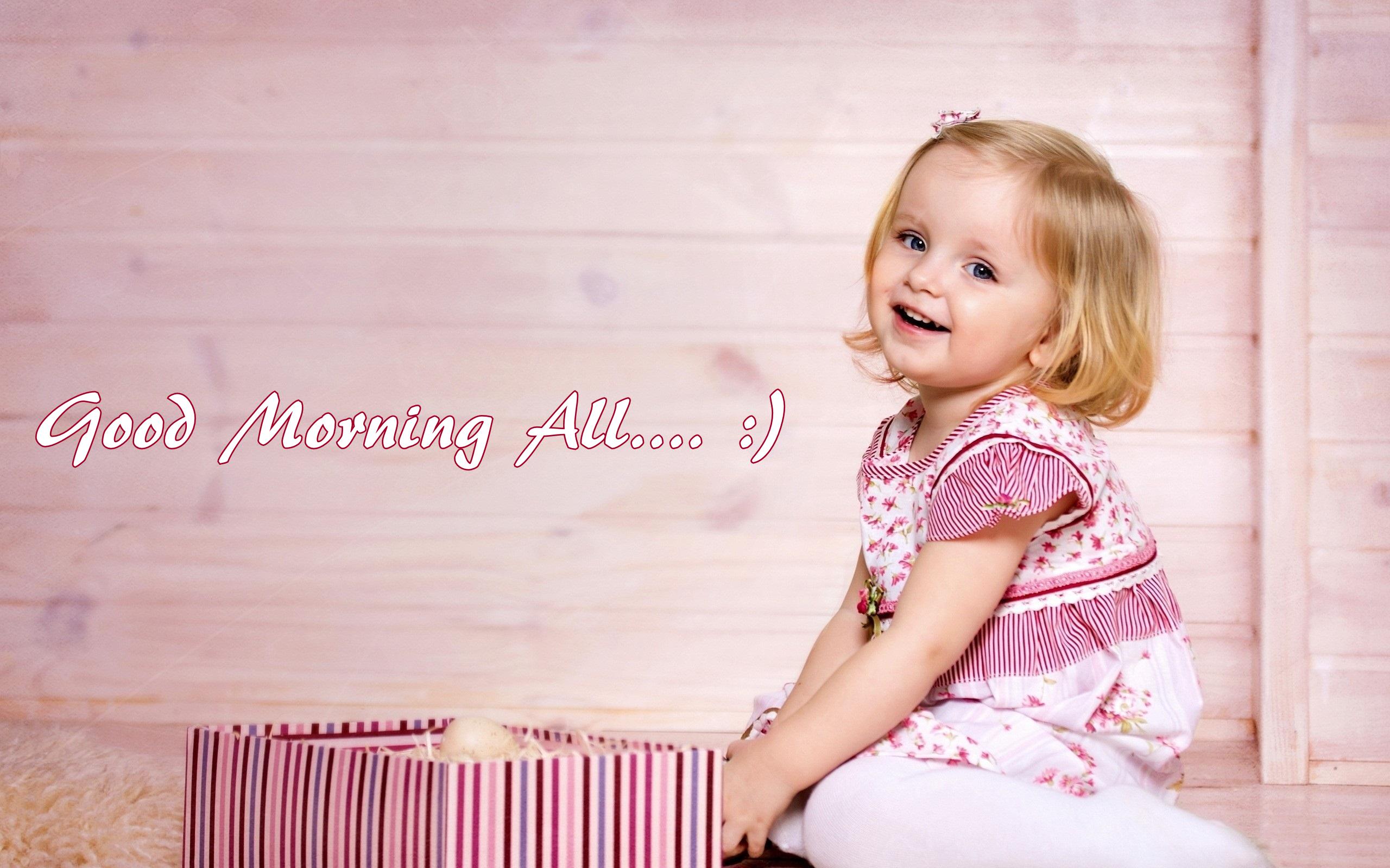 Good Morning Baby Wallpapers - Wallpaper Cave