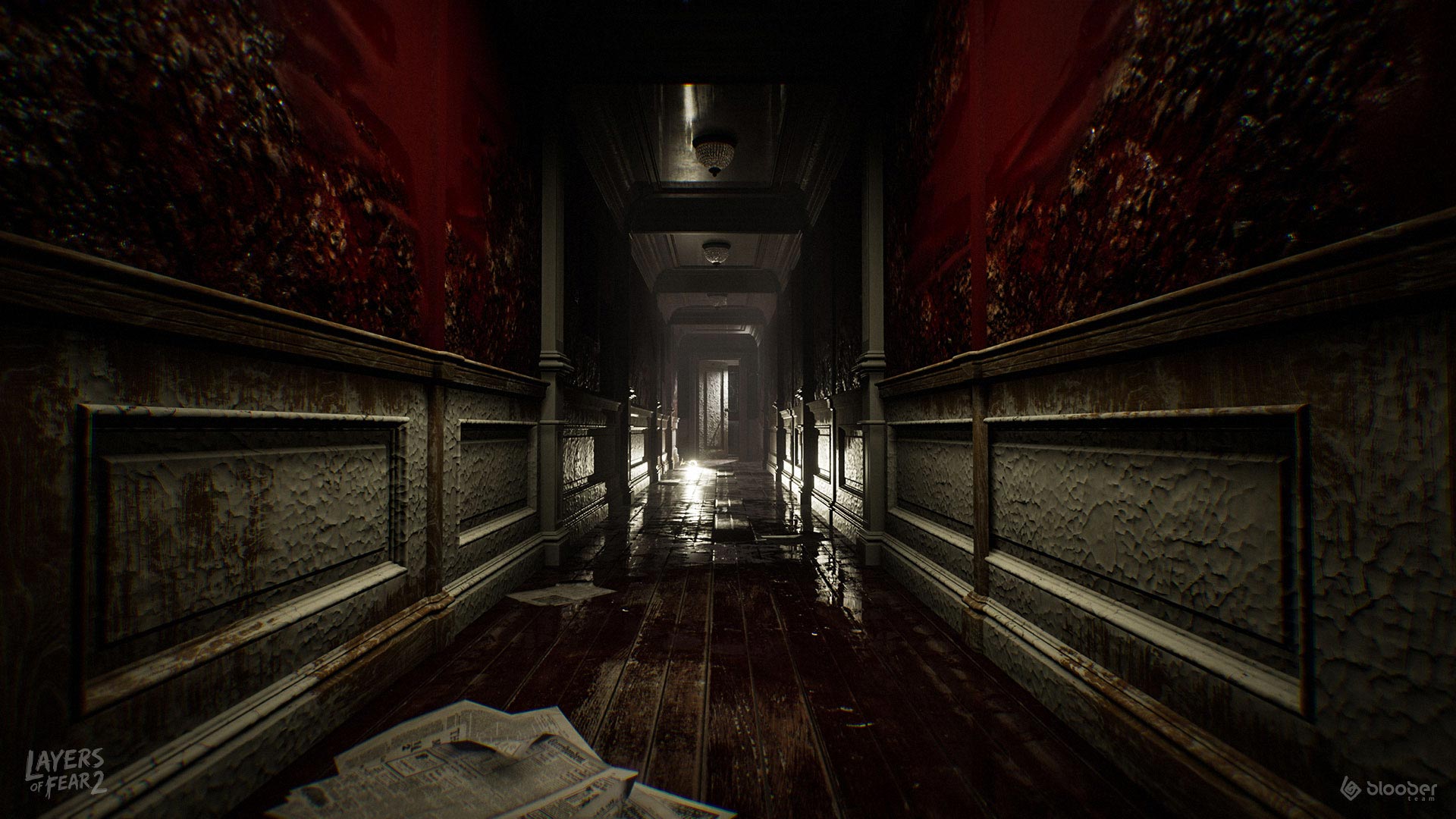 Hallway Video Game Layers Of Fear HD Wallpaper