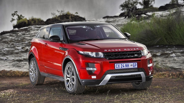 Wallpaper Land Rover Range Evoque South Africa Waterfall