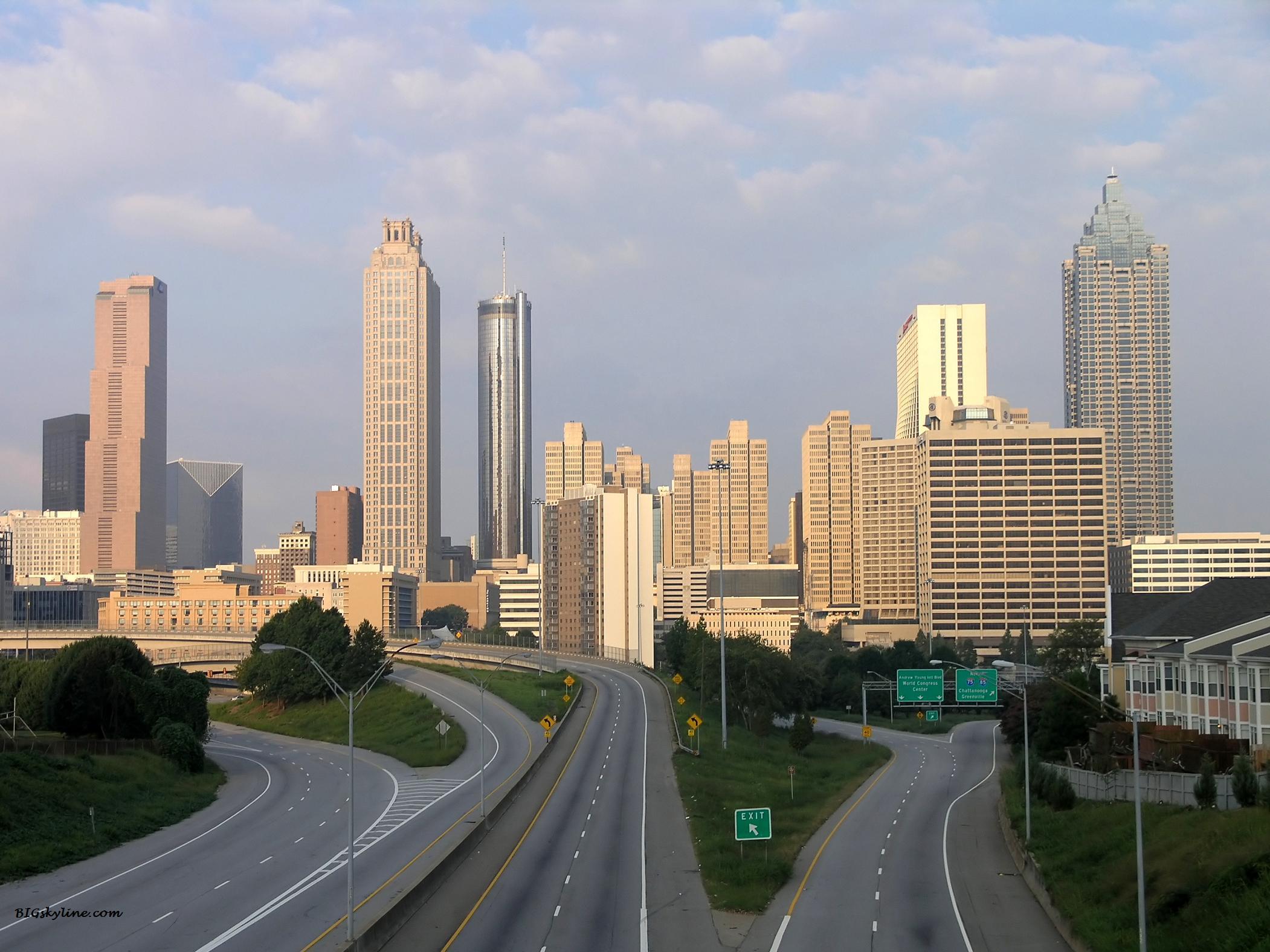 Atlanta Image Ga Skyline HD Wallpaper And Background Photos