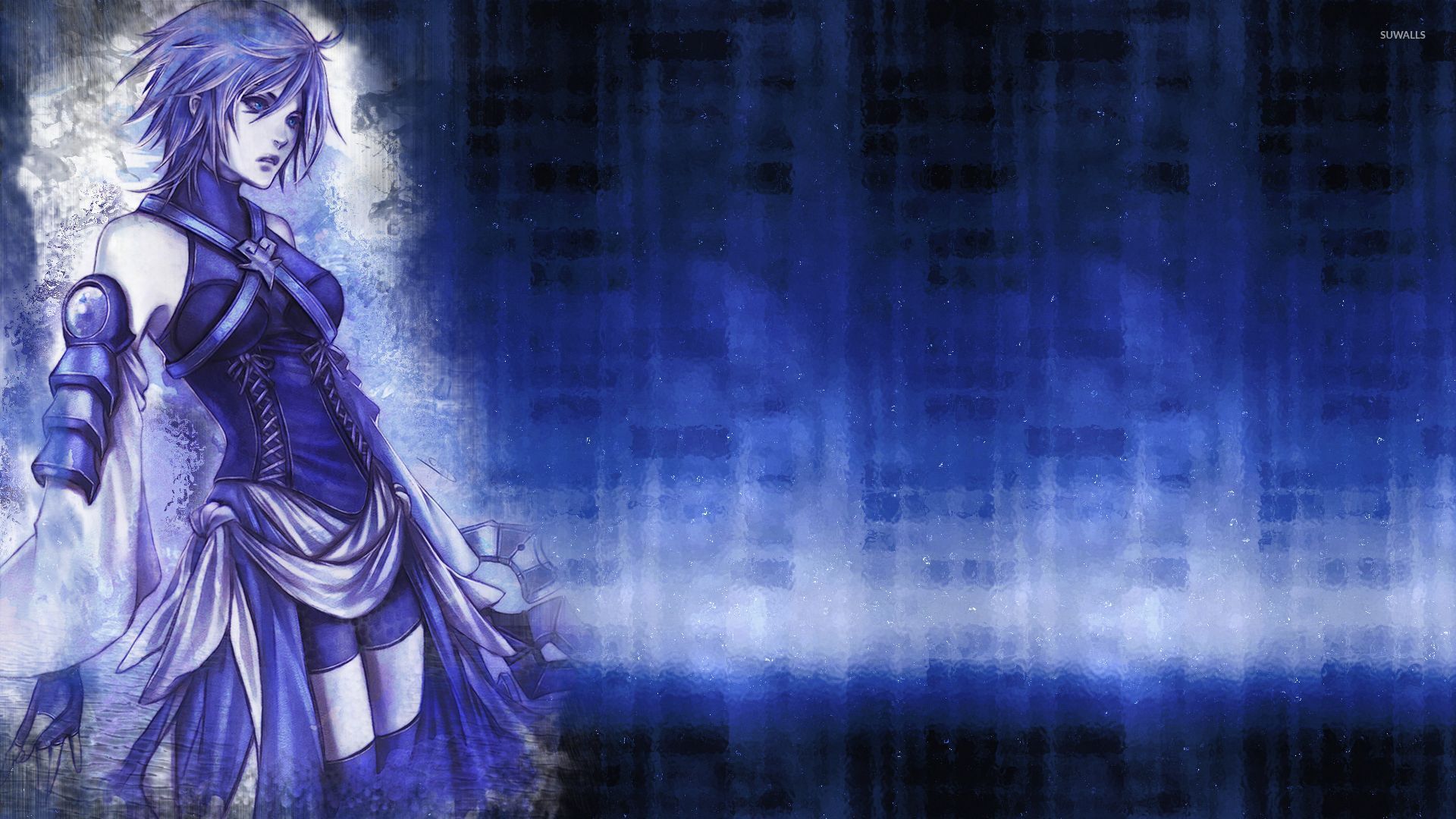 30 Kingdom Hearts Aqua Wallpapers On Wallpapersafari
